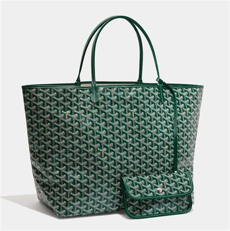 goyard green box|goyardine bag.